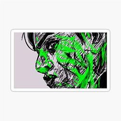 Sevika Sketch Sticker