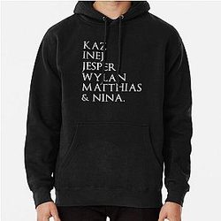 Shadow and Bone Six of the Crows Purple Stack Pullover Hoodie