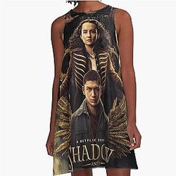 Shadow and Bone Poster A-Line Dress