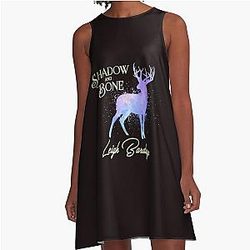 Shadow Bone A Line Dress