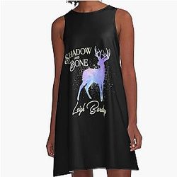 Shadow and Bone Cover Tribute A Line Dress