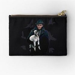 Kaz Brekker and Milo the Goat, Shadow Bone, Six of Crows Zipper Pouch