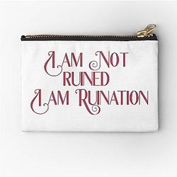 Six of Crows Shadow Bone Zipper Pouch