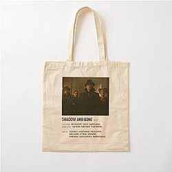 Shadow Bone Cotton Tote Bag