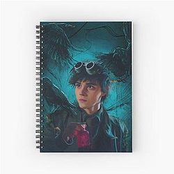 Wylan Van Eck Shadow Bone Spiral Notebook