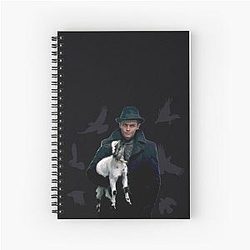 Kaz Brekker and the Goat, Shadow and Bone, Six of Crows Spiral Notebook