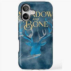 Shadow and Bone book cover (Morozovas Stag) iPhone Tough Case