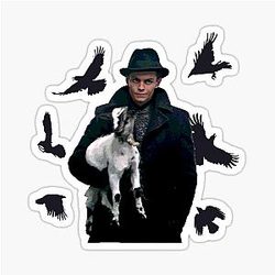 Kaz Brekker and the Goat, Shadow and Bone, Six of Crows Sticker