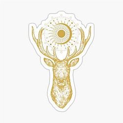 Shadow and Bone Darkling Symbol from Leigh Bardugo's Grishaverse Sticker