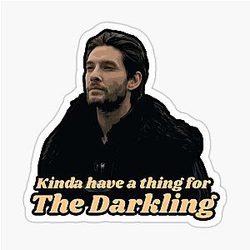 Kinda have a thing for Darkling and Alina Shadow and Bone Netflix Sticker
