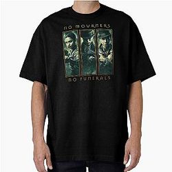 Shadow and Bone No Mourners Funeral Group Panel Oversized T-Shirt