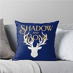 Shadow and Bone Leigh Bardugo Grishaverse Six of Crows Throw Pillow
