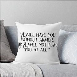 Shadow and Bone Six of Crowns Throw Pillow