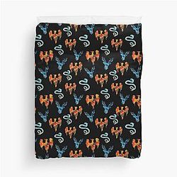 Shadow and Bone Pattern - Grishaverse - Leigh Bardugo Duvet Cover