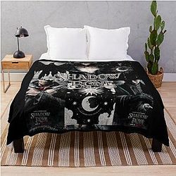 So Funny Best Design Shadow Bone Gifts For Movie Fan Throw Blanket