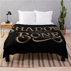 Shadow Bone Logo Throw Blanket