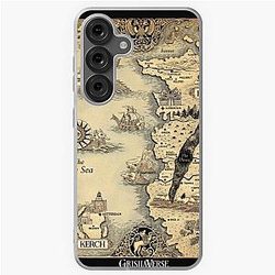 Colored Grishaverse Map and Bone map Samsung Galaxy Soft Case