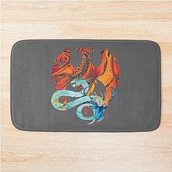 Shadow Bone Series Bath Mat