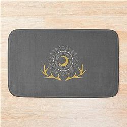 Shadow Bone Darklina Symbol from Leigh Bardugo Grishaverse Bath Mat