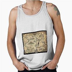 Colored Grishaverse Map Tank Top