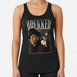 Kaz Brekker Vintage 90's Shadow and Bone Fan Made Freddy Carter Racerback Tank Top
