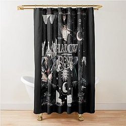 So Funny Best Design Shadow Bone Gifts for Movie Fan Shower Curtain
