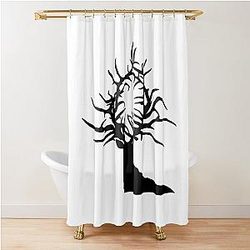 Shadow Bone Shower Curtain