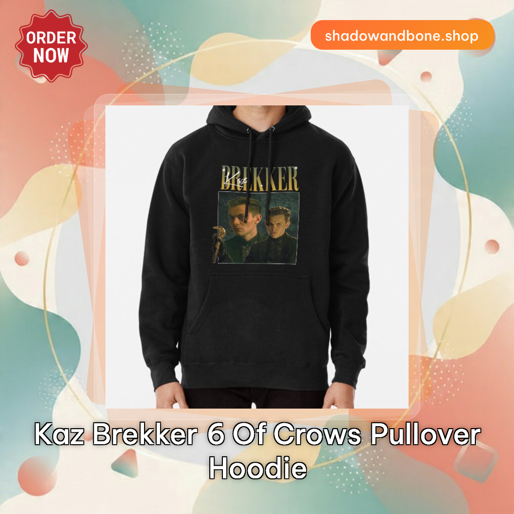 Kaz Brekker 6 of Crows Pullover Hoodie