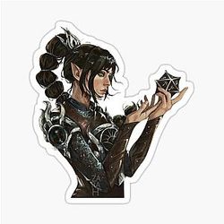 Shadowheart Magical Cube Sticker