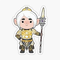Shadowheart (Selunite) Sticker