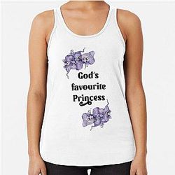 Shadowheart - God's favourite princess Racer Back Tank Top