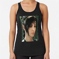 Shadowheart approves from Baldur's Gate Racerback Tank Top