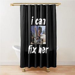 Shadowheart I can fix her Shower Curtain