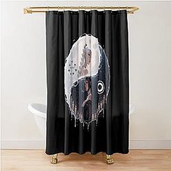Shadowheart Yin Yang Shower Curtain