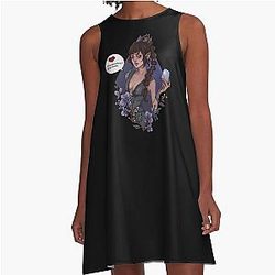 Shadowheart is a precious A Line Dress