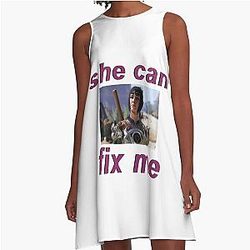 Shadowheart She can fix me A-Line Dress