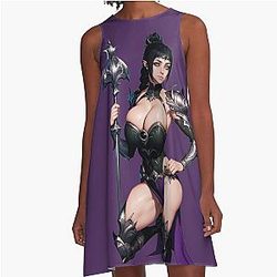 Shadowheart A-Line Dress