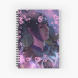Shadow Heart Spiral Notebook