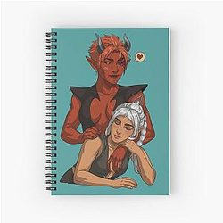 Alystin and Shadowheart Notebook