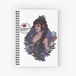 Shadowheart is precious notebook