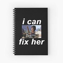 FOR DARK BACKGROUND Shadowheart I can fix her Notebook