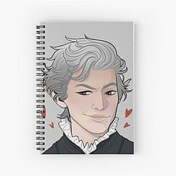 Shadowheart Baldur's Gate 3 Spiral Notebook
