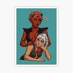 Alystin and Shadowheart Sticker 
 
(I removed the extra space and backspace)