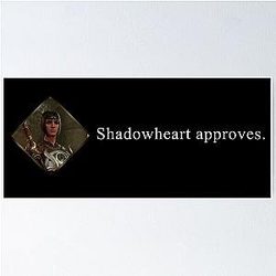 Shadowheart Approves a Poster