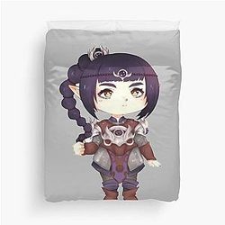 Shadowheart Baldurs Gate 3 Duvet Cover