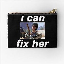 Shadowheart "I can fix her" Zipper Pouch