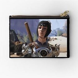 For Dark Background I Can Fix Her Zipper Pouch