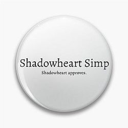 Shadowheart Simp - Shadowheart Approves Balduas Gate 3 Companion Pin