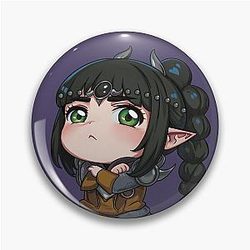 Chibi Shadowheart Pin
