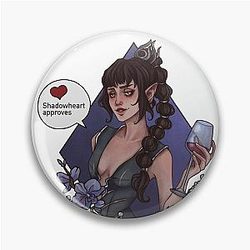 Shadowheart is precious pin